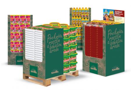 Čtvrtpaletové boxy FORESTINA